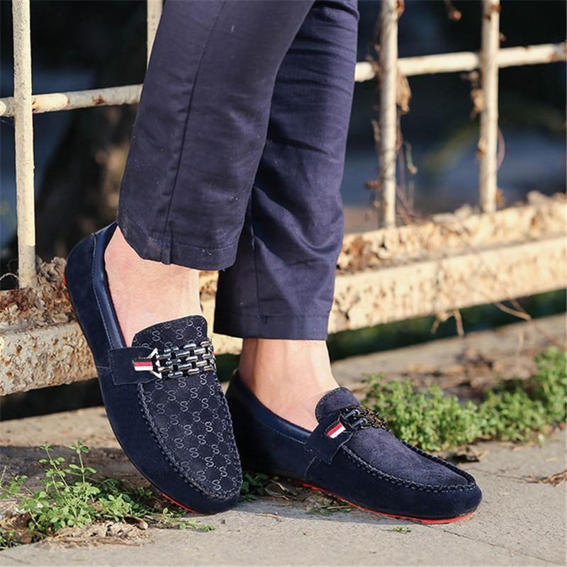 Men's Breathable Shallow Moccasins Loafers