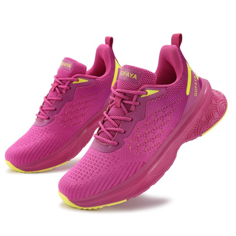 Women's Walking Shoes Sports Anti Slip Trainer Closed Casual Breathable Mesh Girl Sports Shoes Footwear Training Athletic Runner  Sneaker