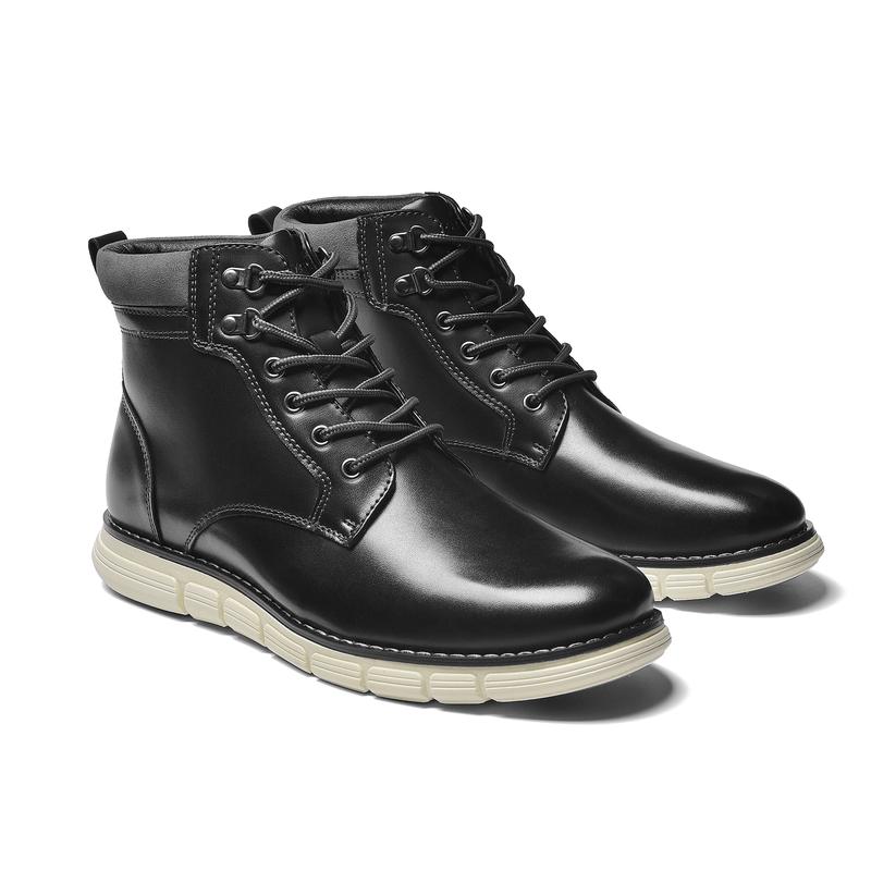 Bruno Marc Men's Vegan Leather Chukka Boots