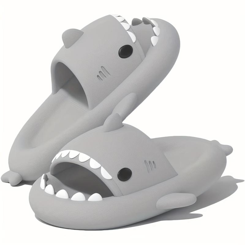 Cloud Shark Cartoon Slides, EVA Summer Soft Sole Non-slip Home Slides, Shower & Beach Sandals