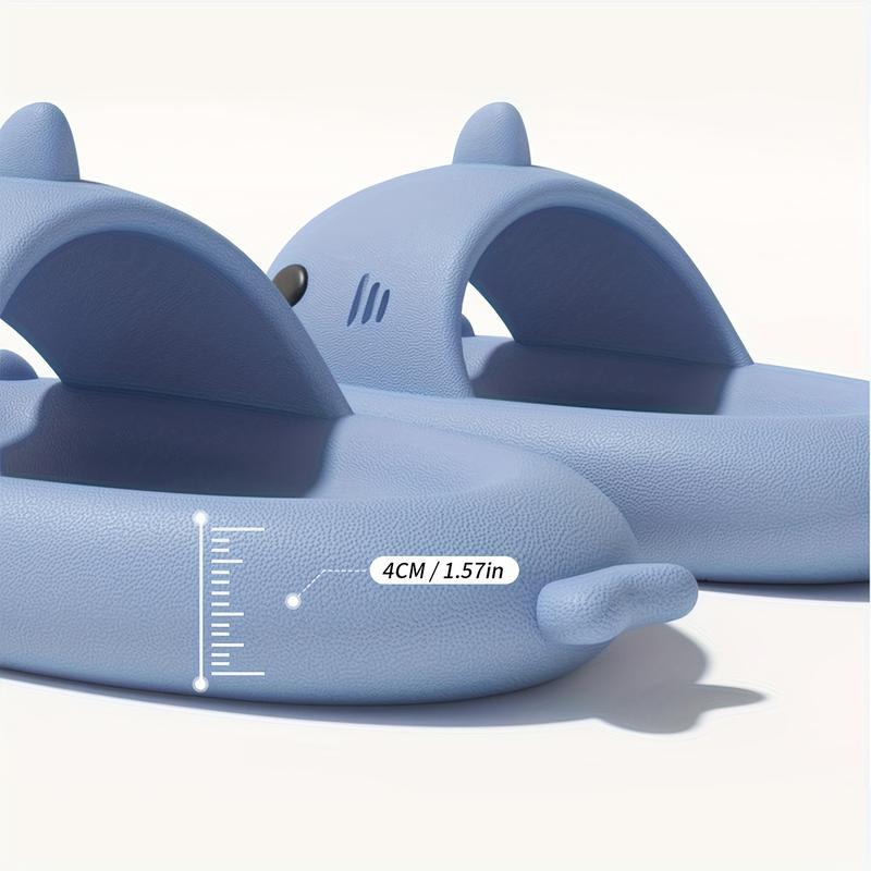 Cloud Shark Cartoon Slides, EVA Summer Soft Sole Non-slip Home Slides, Shower & Beach Sandals