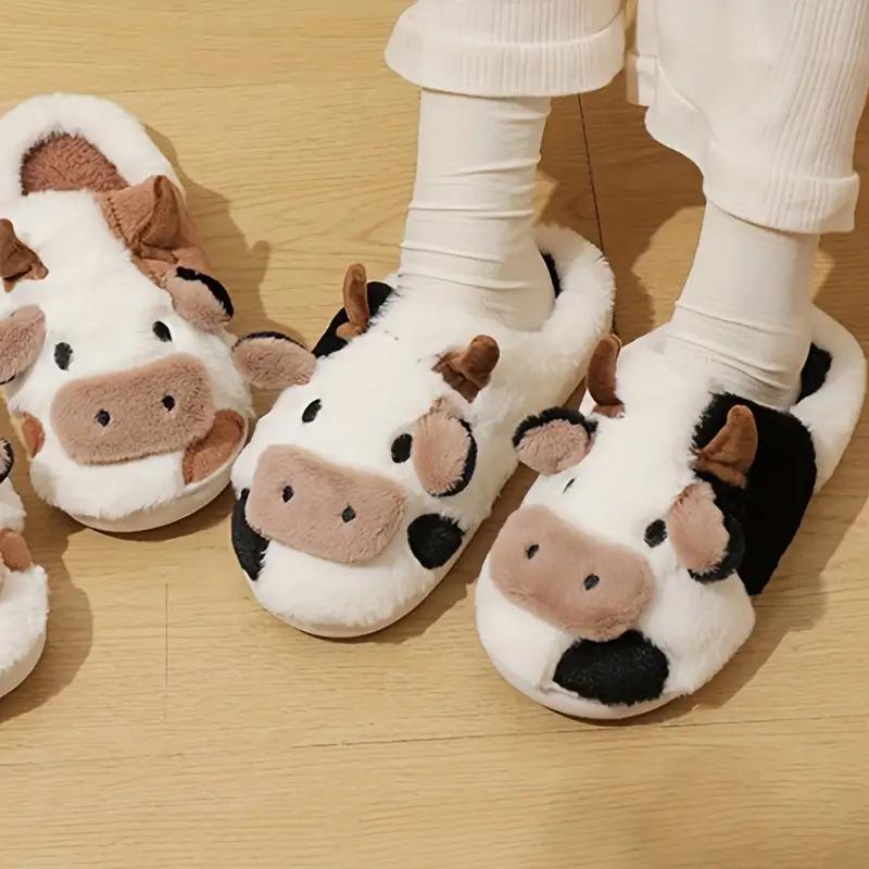 Multiple styles Women's Men's Slippers Cute Home Slippers Winter Fuzzy Memory Foam Fluffy Warm House Shoes