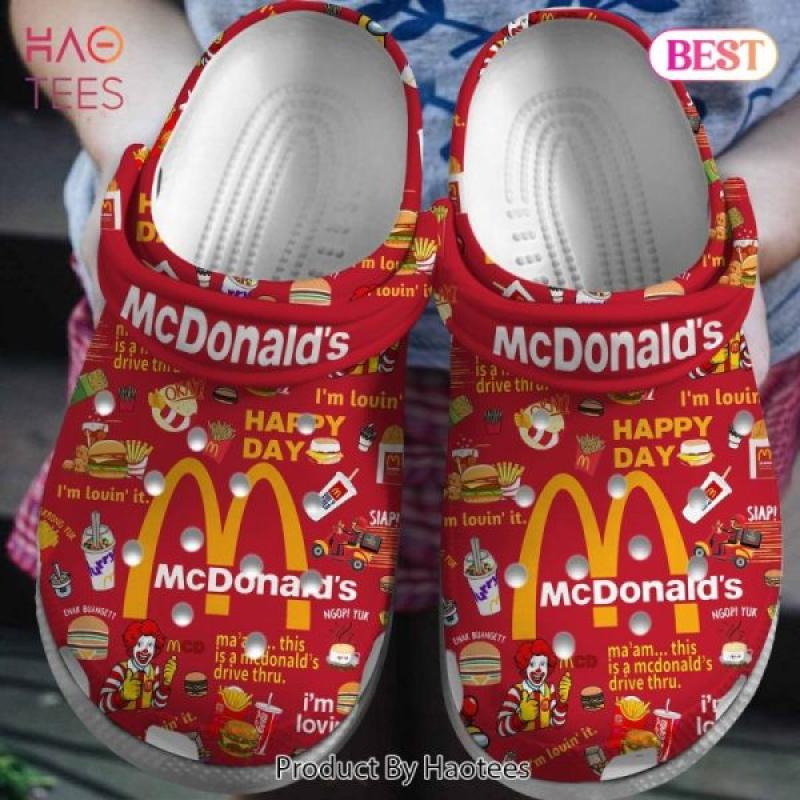 McDonald’s Food Drink Clogs Shoes Comfortable For Men Women