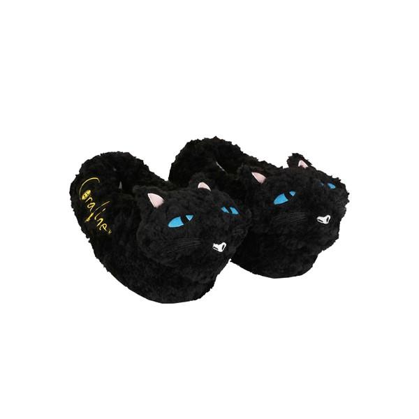 Coraline Cat Slippers for Adults