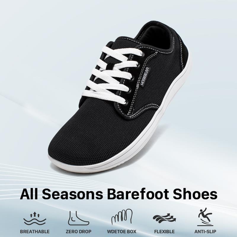 HOBIBEAR Wide Minimalist Barefoot Shoes Mens Womens Walking Sneakers Shoes | Zero Drop Sole | Optimal Relaxation