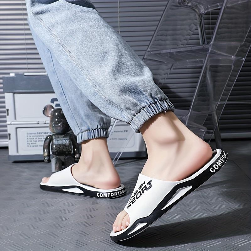 2025 Hot PVC Stylish and Comfortable Slippers, Simple Platform Non-Slip Slippers, Suitable for Couples to Wear at Home, plus Size Slippers