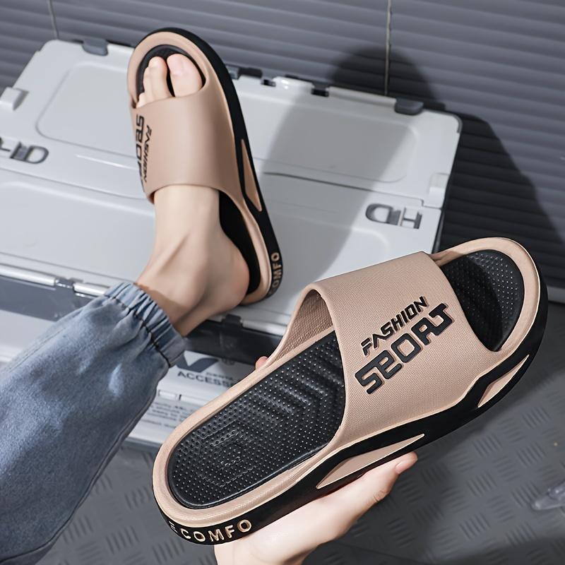 2025 Hot PVC Stylish and Comfortable Slippers, Simple Platform Non-Slip Slippers, Suitable for Couples to Wear at Home, plus Size Slippers