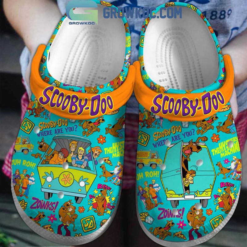 Scooby Dog Dooo Where Are You Zoinks Clogs Shoes Clogs