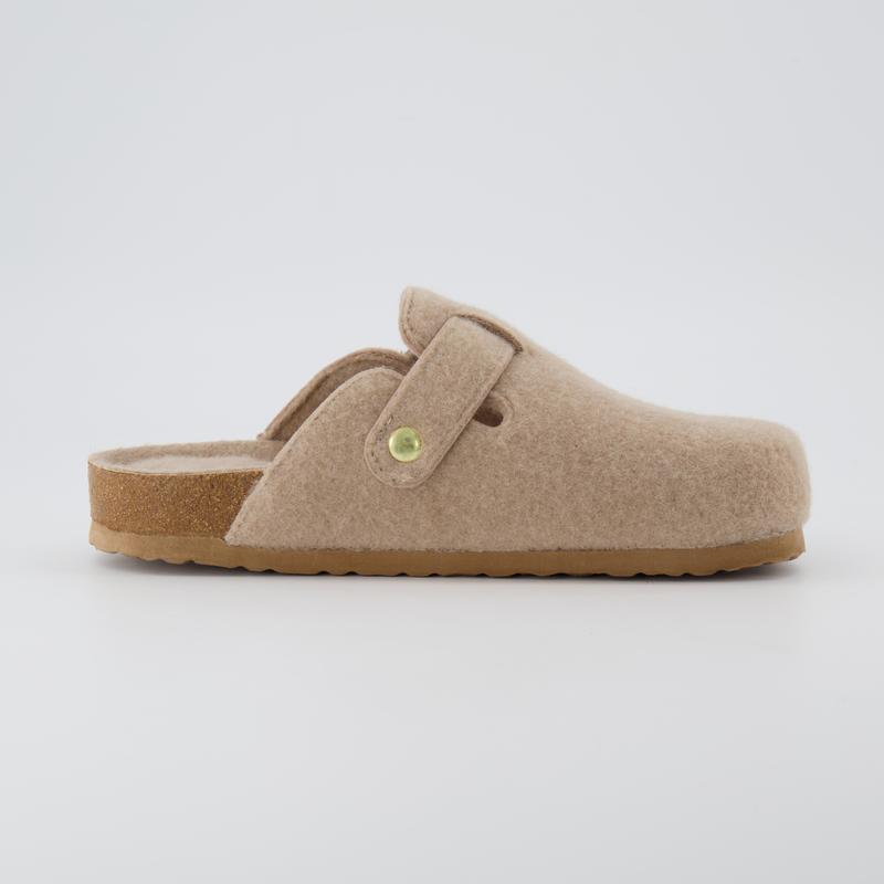 Hana Cork Footbed Clog Wools