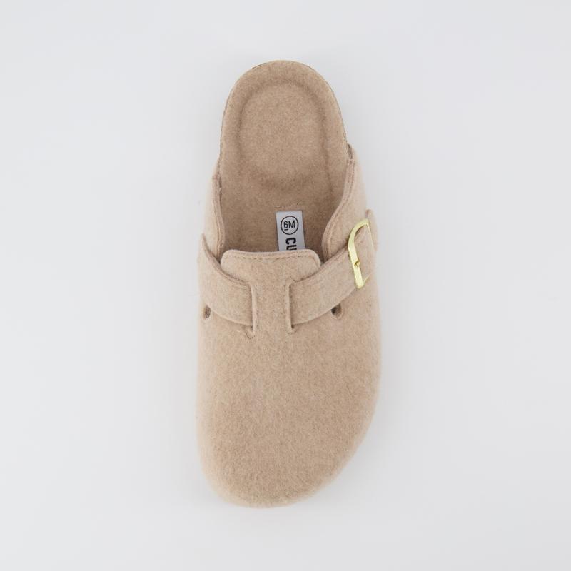 Hana Cork Footbed Clog Wools