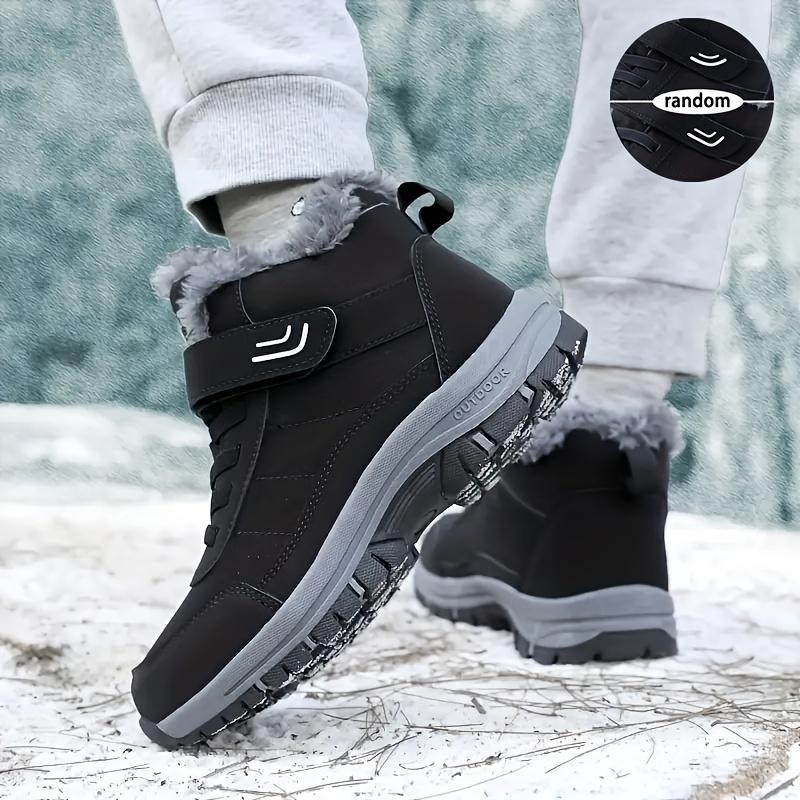 Women's Snow Boots Fur Lined Warm Ankle Boot Waterproof Anti-Slip Winter Outdoor Sports Shoes