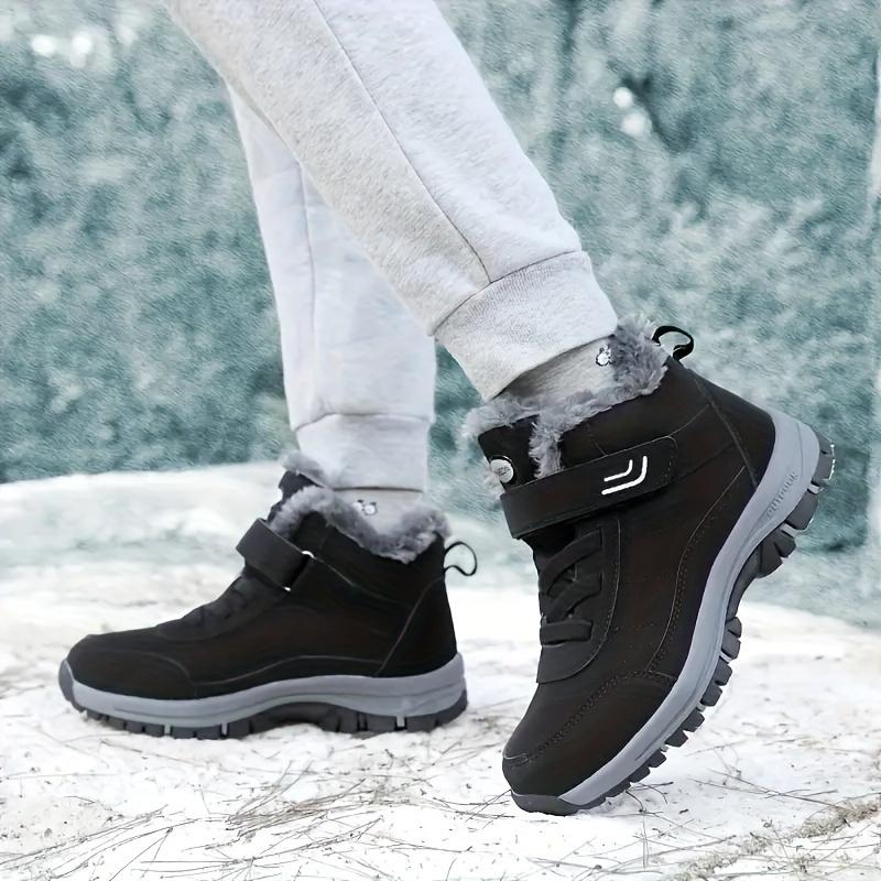 Women's Snow Boots Fur Lined Warm Ankle Boot Waterproof Anti-Slip Winter Outdoor Sports Shoes