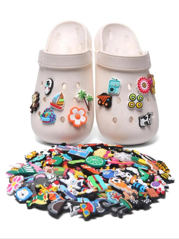 Creative Random Cartoon Shoe Charm, Cute and Decorative Shoe Decoration, Fashionable Shoes Accessories for Women & Girls