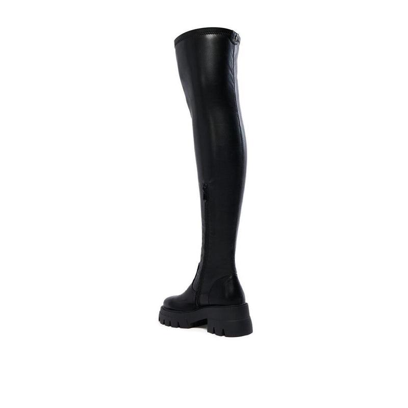 AZALEA WANG LIVINIA BLACK OVER THE KNEE BOOT