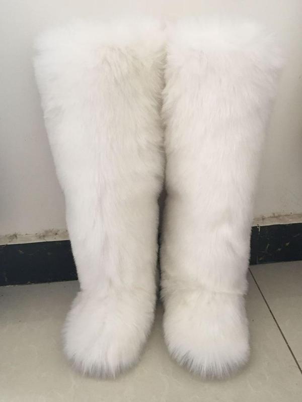 Fashionable Long Tube Snow Boots for Women, New Trend All-match Plain Plush Knee Boots, Y2k Style Fashion Snow Boots for Women