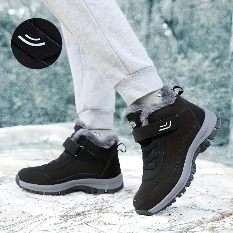 Women's Snow Boots Fur Lined Warm Ankle Boot Waterproof Anti-Slip Winter Outdoor Sports Shoes