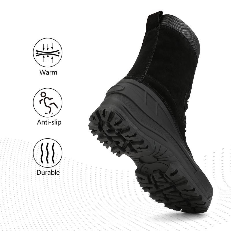 Men's Insulated Waterproof Snow Boots