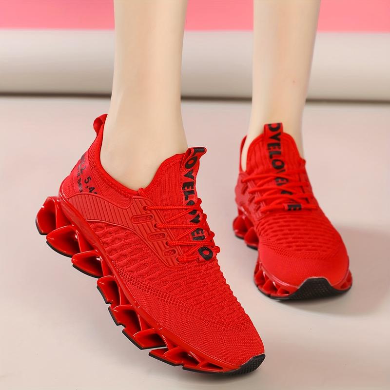 Women's Running Shoes Blade Tennis Walking Fashion Sneaker Breathable Non-Slip Gym Sports Work Sneaker