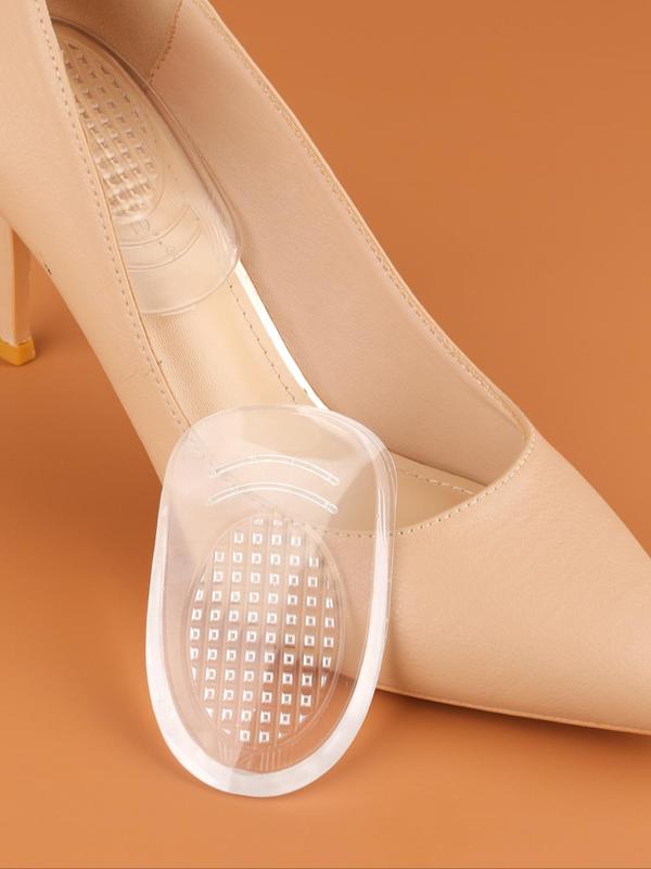 Silicone Transparent Heel Pad (1 Pair), Anti-slip Heel Protector, Heel Cushion for Women & Men