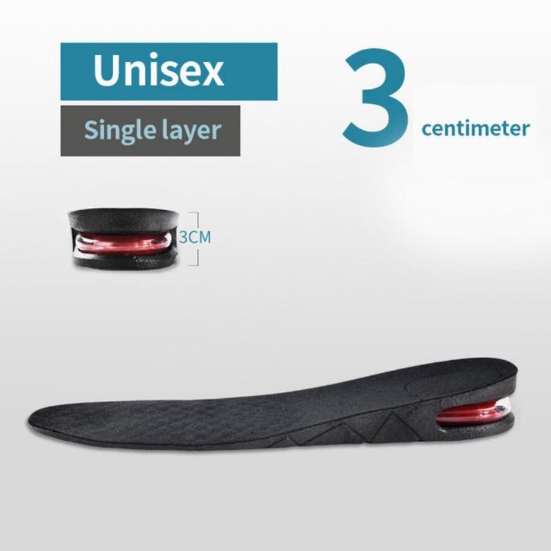 Invisible Height Increase Insoles: Adjustable Heel Cushions for Taller Support and Foot Comfort