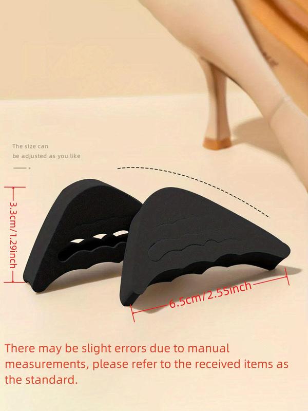 Toe Filler Inserts, Adjustable Toe Plug, 1 Pair Reusable Shoe Filler for Women Men Unisex Pumps Flats Sneakers, Practical Shoes Accessories