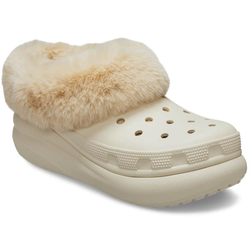 Crocs Unisex Adult Furever Crush Lined Clogs, Fluffy Slippers