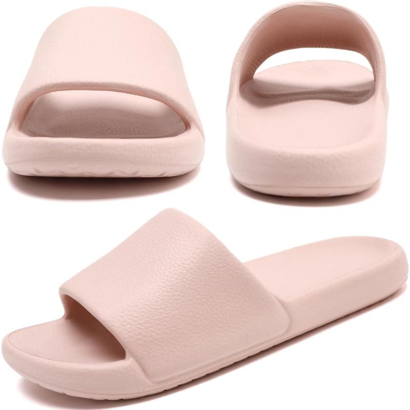 Cloud slides unisex, quick drying mens shower shoes non-slip, waterproof Eva house slippers for women, indoor spa pool dorm slide sandals