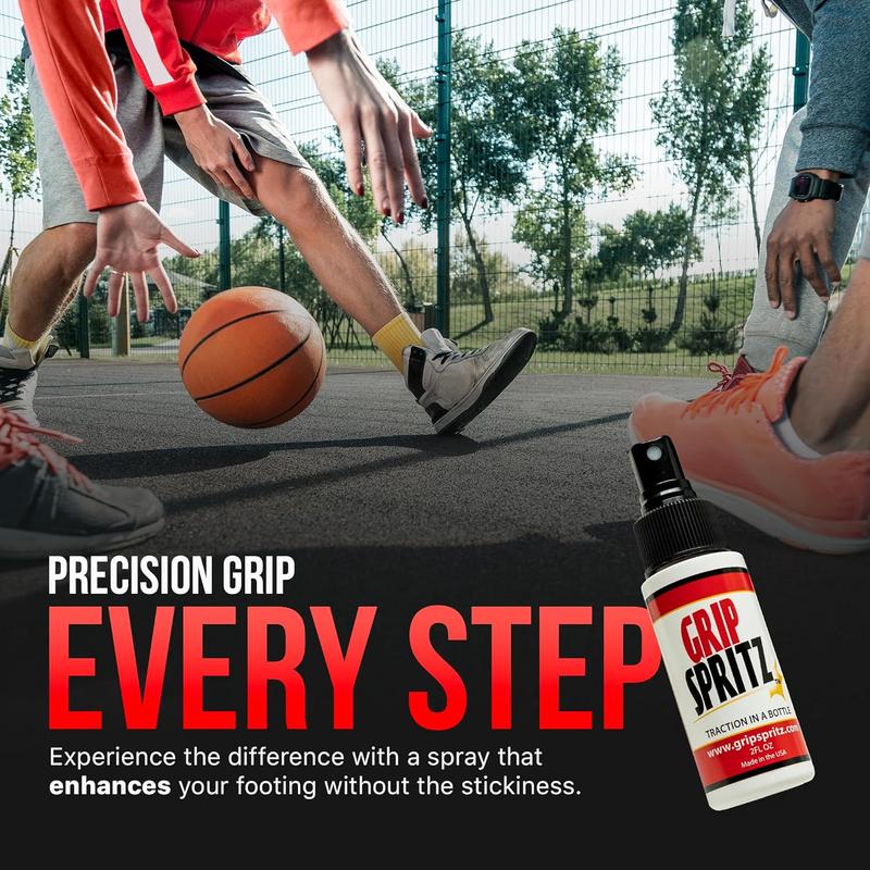 Grip Spritz - Basketball Shoe Grip Spray - Improve Sole Traction & Court Grip - Rejuvenate & Elongate Sneaker Life - Anti Slip Grip & Performance Enhancer