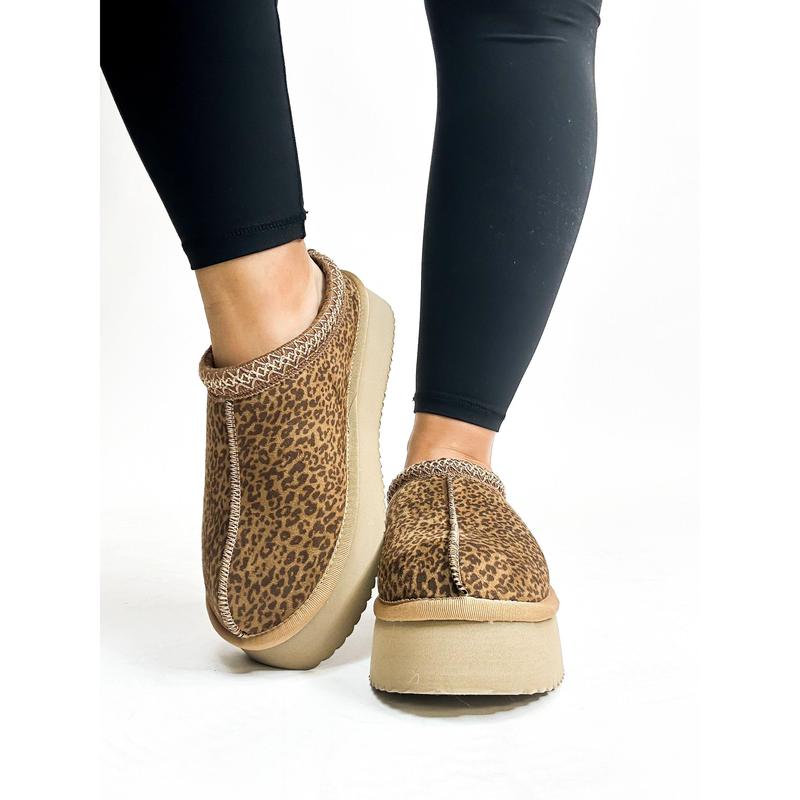 Corky's Mini Leopard Pillow Talk Shoes